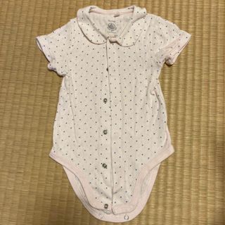 プチバトー(PETIT BATEAU)のプチバトー　74センチ　12m(ロンパース)