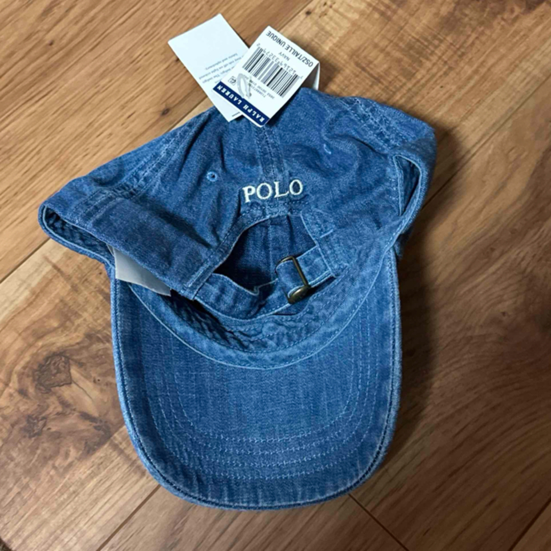 POLO RALPH LAUREN(ポロラルフローレン)のPOLO ラルフローレン　キャップ　デニム　米国購入　新品 メンズの帽子(キャップ)の商品写真