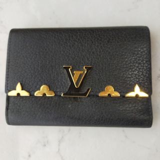 ルイヴィトン(LOUIS VUITTON)のLOUISVUITTON　ポルト・フォイユ・カプシーヌコンパクト　三つ折(財布)