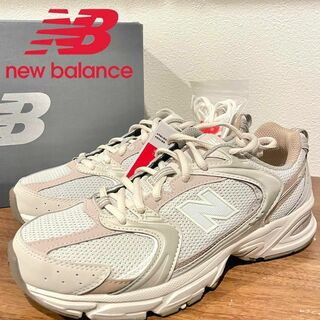 ニューバランス(New Balance)のNew Balance MR530KOB BEIGE ニューバランス ベージュ(スニーカー)