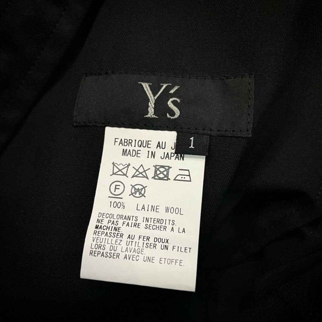 Yohji Yamamoto - Y's 18SS ウールギャバジンドローストリングワイド