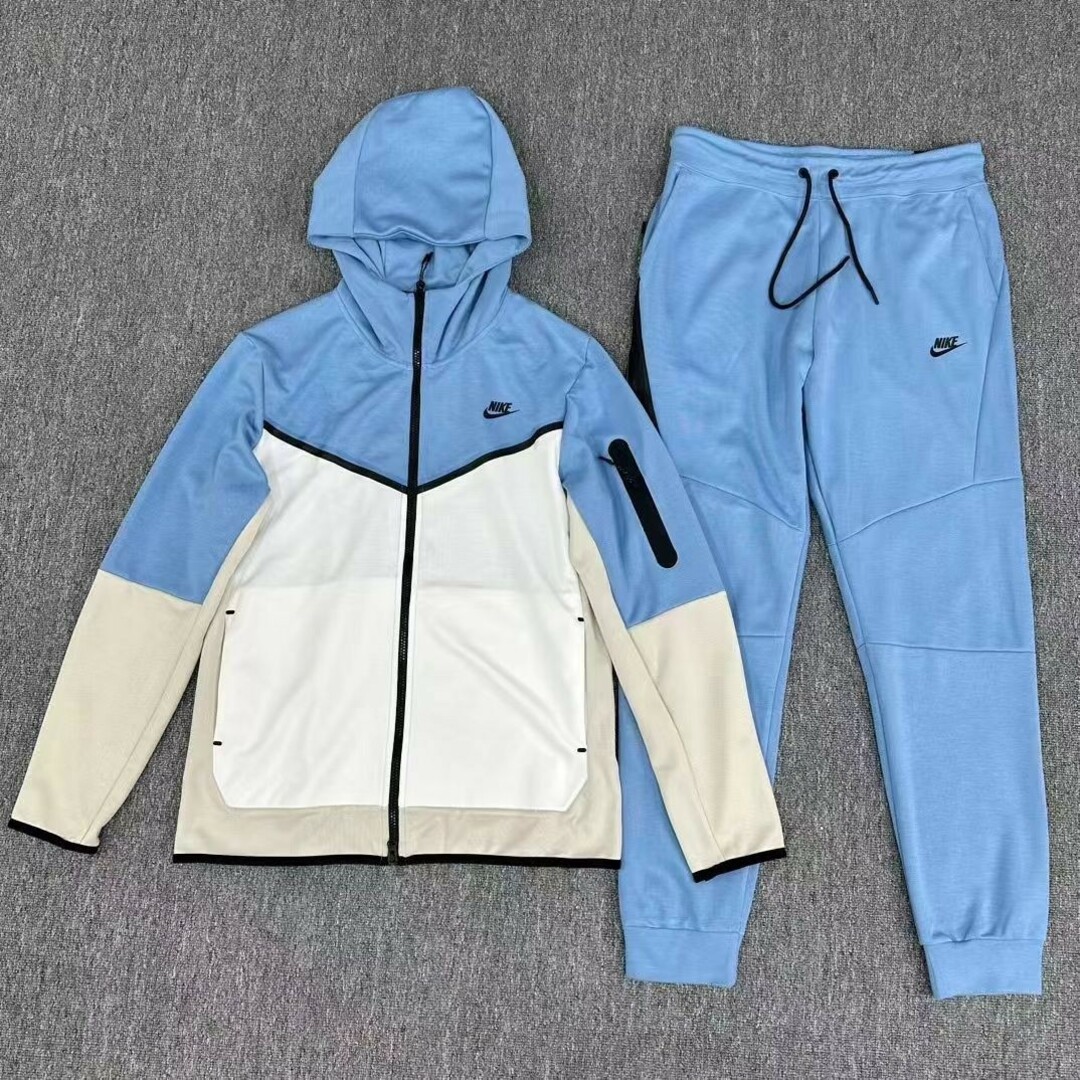 NIKE - サイズM NIKE テックフリース◇上下◇セットアッ ·レイクブルー