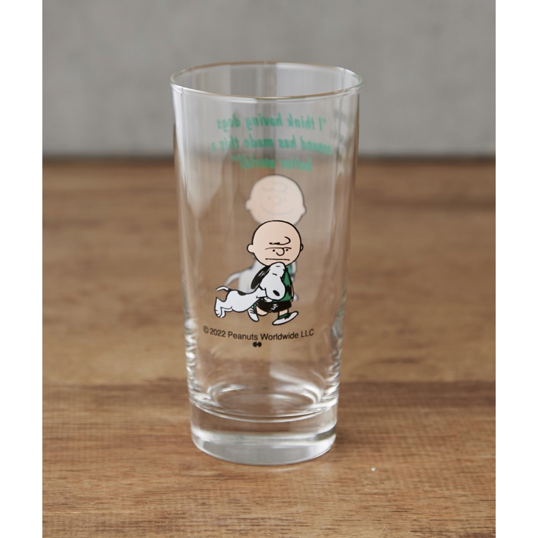 PEANUTS(ピーナッツ)の【未使用】PEANUTS/グラス/ Lサイズ エンタメ/ホビーのおもちゃ/ぬいぐるみ(キャラクターグッズ)の商品写真