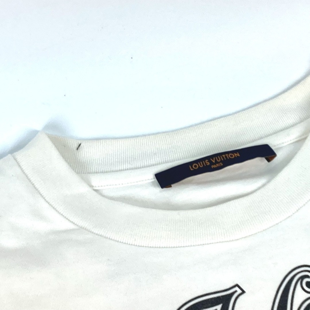 LOUIS VUITTON(ルイヴィトン)のルイヴィトン LOUIS VUITTON ホーリーマウンテンプリント アパレル トップス 半袖Ｔシャツ コットン ホワイト メンズのトップス(Tシャツ/カットソー(半袖/袖なし))の商品写真