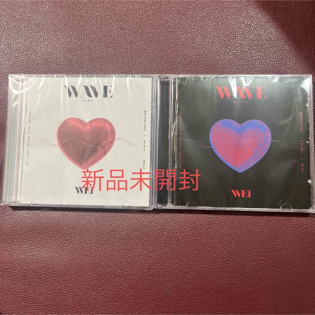 Wei WAVE  2形態セット　新品未開封 エンタメ/ホビーのCD(K-POP/アジア)の商品写真