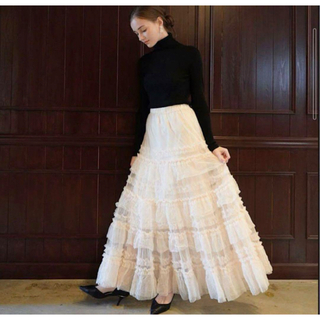 ENOF イナフace long skirt エースロングスカートブラックＬ新品の通販