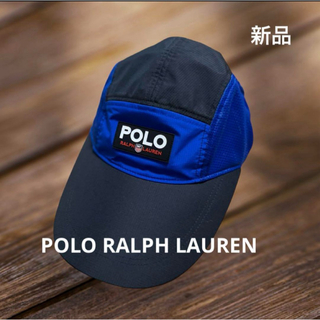 ポロラルフローレン(POLO RALPH LAUREN)のPOLO SPORT ラルフローレン　キャップ　ロングビル　米国購入　新品(キャップ)