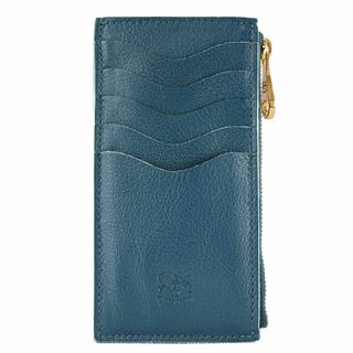 イルビゾンテ(IL BISONTE)のIL BISONTE イルビゾンテ カードケース SCC105 PV0001 CARD CASE レディース 女性 メンズ 男性 ユニセックス 男女兼用 コインケース フラグメントケース BL312 DEMIM デニム(財布)