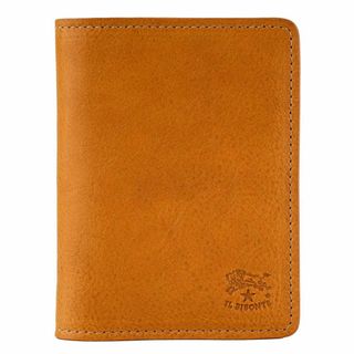 イルビゾンテ(IL BISONTE)のIL BISONTE イルビゾンテ カードケース SCC111 PO001 CARD CASE レディース 女性 メンズ 男性 ユニセックス 男女兼用 パスケース NA178 NATURALE ナチュラル(名刺入れ/定期入れ)