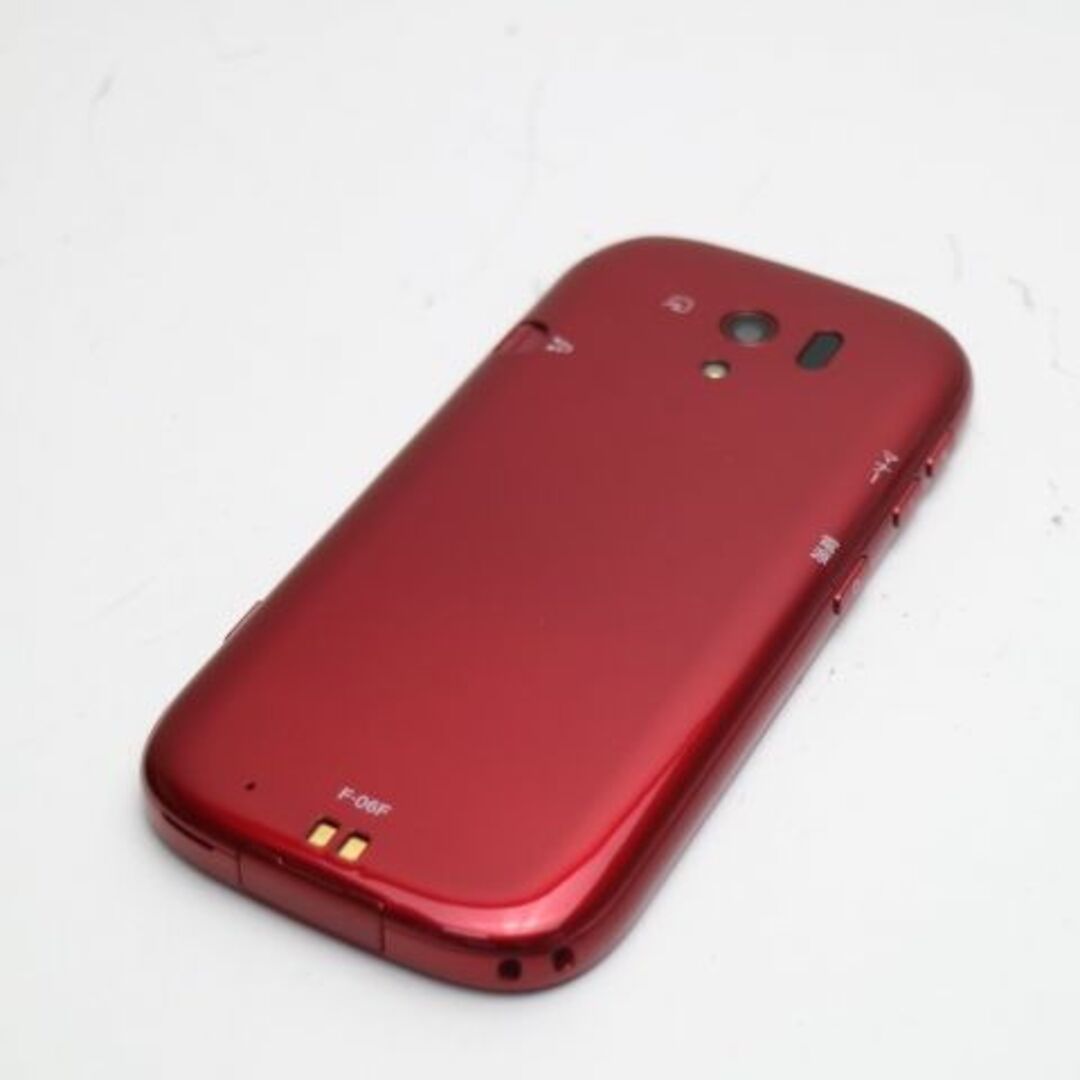 富士通(フジツウ)の超美品 F-06F らくらくスマートフォン3 レッド  M444 スマホ/家電/カメラのスマートフォン/携帯電話(スマートフォン本体)の商品写真