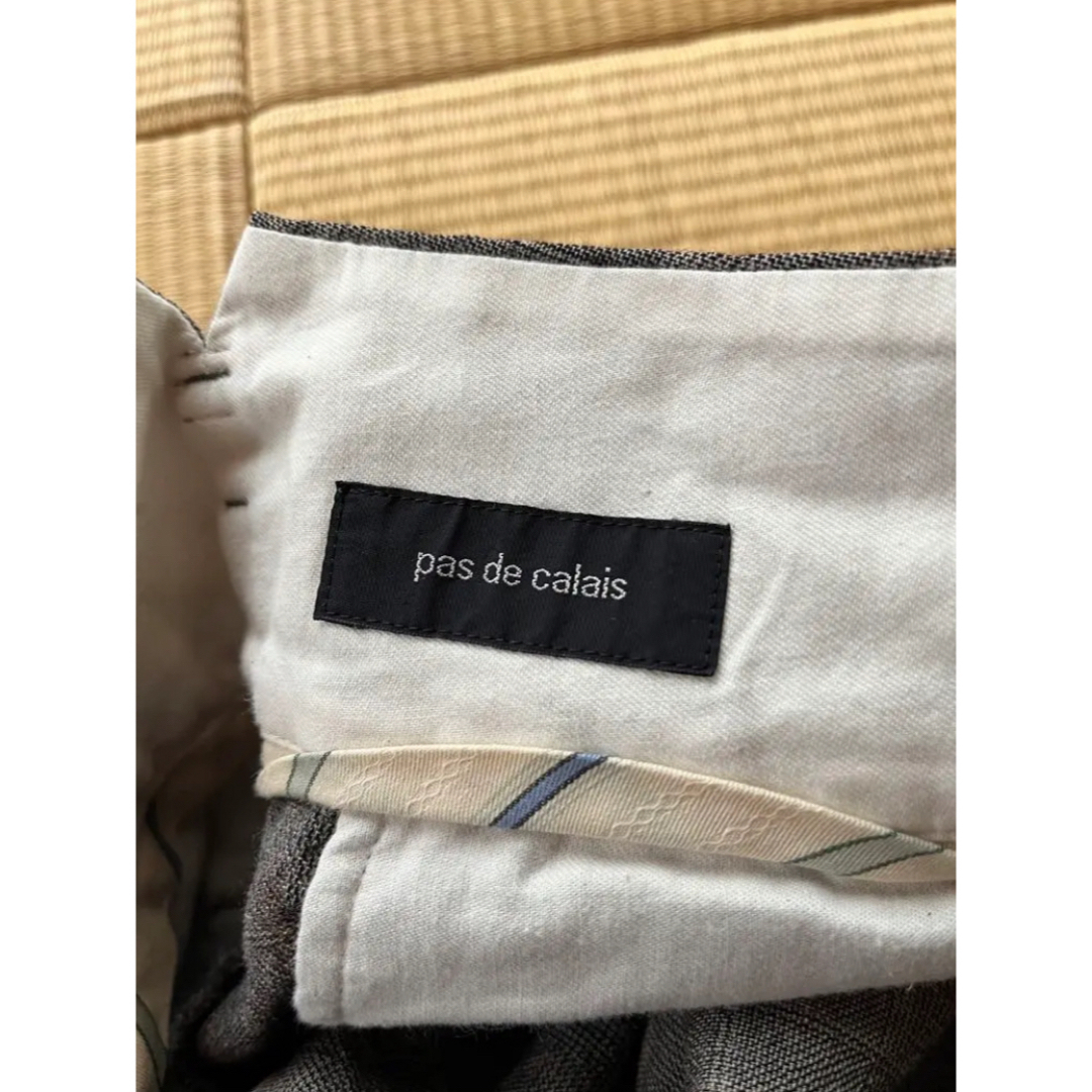 pas de calais(パドカレ)のパドカレ　ミモレ丈キュロット　ワイドパンツ　チェック レディースのパンツ(カジュアルパンツ)の商品写真