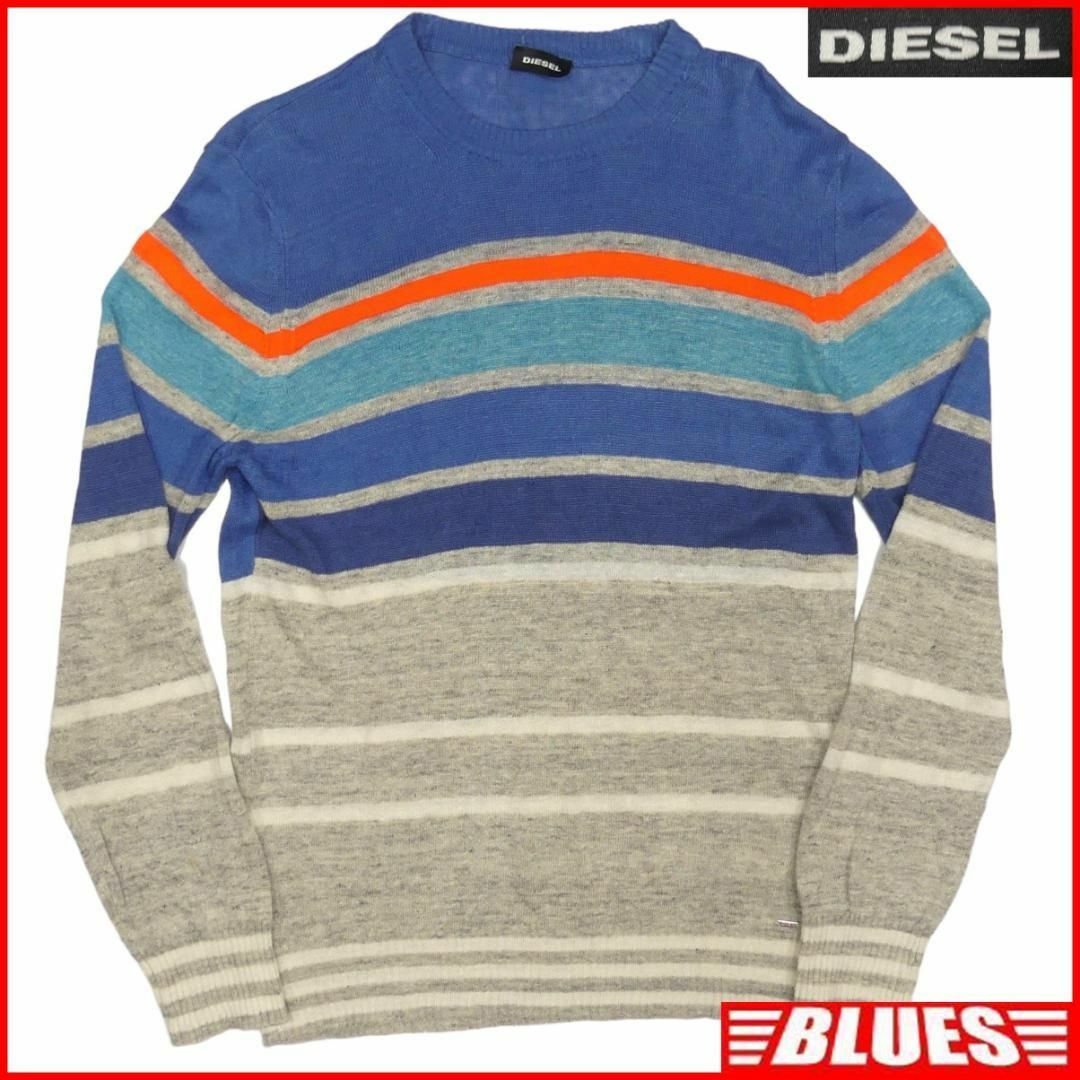 DIESEL(ディーゼル)のDIESEL ディーゼル セーター ニット クルーネック ウール TY2965 メンズのトップス(ニット/セーター)の商品写真