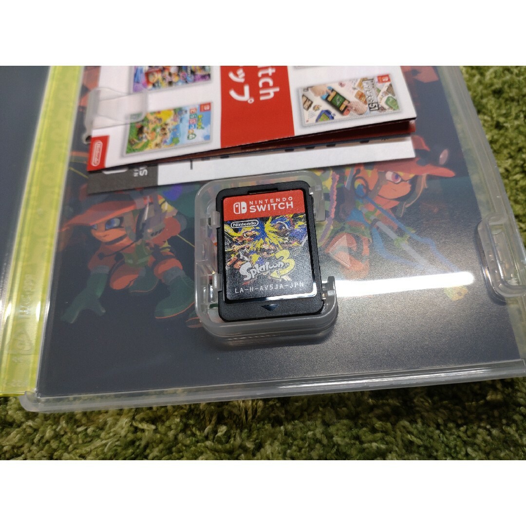 Nintendo Switch(ニンテンドースイッチ)のスプラトゥーン3 美品 動作確認済み 匿名配送追跡付き エンタメ/ホビーのゲームソフト/ゲーム機本体(家庭用ゲームソフト)の商品写真