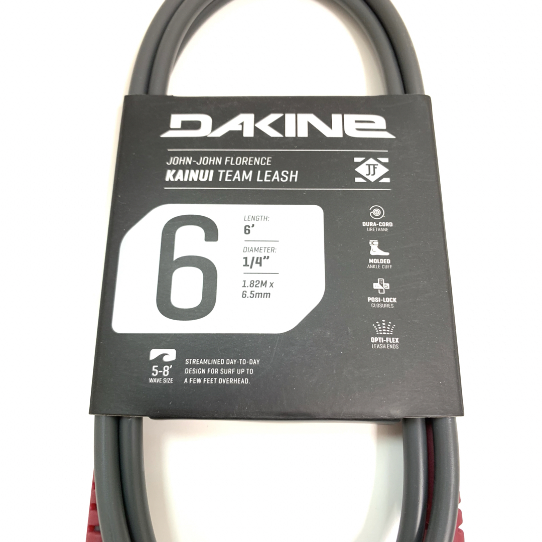 Dakine(ダカイン)の6ft DAKINE ダカイン レギュラー リーシュコード ミッドレングス スポーツ/アウトドアのスポーツ/アウトドア その他(サーフィン)の商品写真