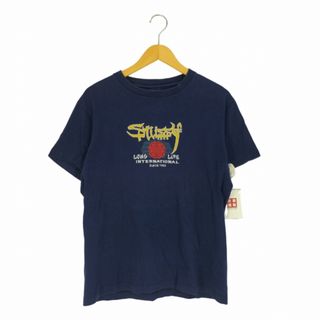 STUSSY - 希少！90's USA製 紺タグ old stussy シャドーマン teeの通販