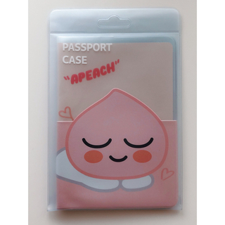カカオフレンズ　アピーチ　パスポートケース　　　韓国 パスポートカバー(旅行用品)