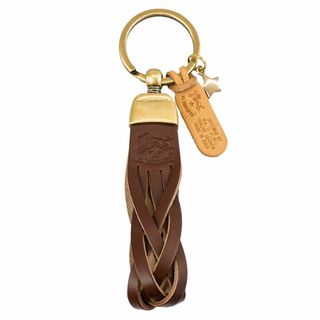 イルビゾンテ(IL BISONTE)のIL BISONTE イルビゾンテ キーリング SKH040 PG0001 KEY HOLDER レディース 女性 メンズ 男性 ユニセックス 男女兼用 キーホルダー BW480 ARABICA ダークブラウン(キーホルダー)