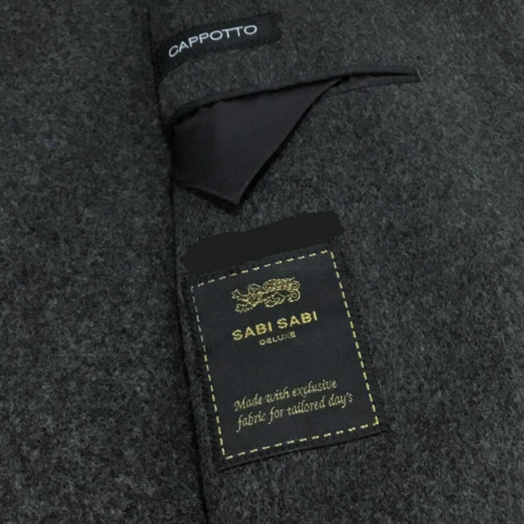 LORO PIANA(ロロピアーナ)のナポリ製ロロピアーナ生地仕様 サビサビデラックス 4B留めチェスターコート メンズのジャケット/アウター(チェスターコート)の商品写真