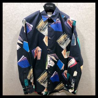 ポールスミス(Paul Smith)のポールスミス 長袖シャツ 総柄/ブラック系(シャツ)