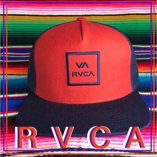 ルーカ(RVCA)のRVCAルーカUS限定ボックスエンボスエンブロイディートラッカーキャップ(キャップ)