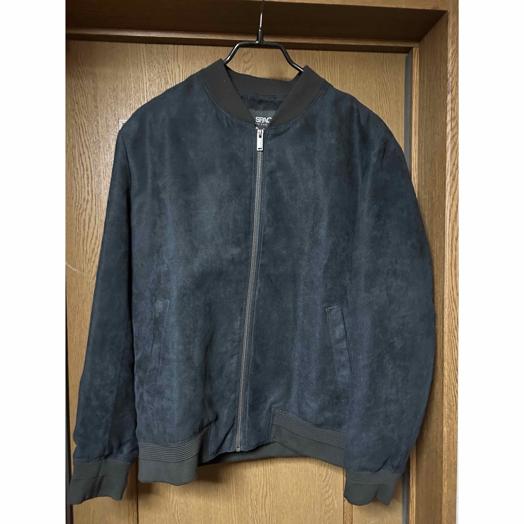 新古品　SPAO スパオ　ブラック　ブルゾン　ジャケット XL メンズのジャケット/アウター(ブルゾン)の商品写真