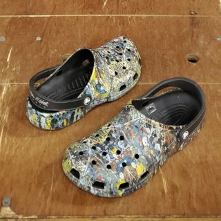 クロックス(crocs)のクロックス サンダル ペイント スプラッシュ風(サンダル)