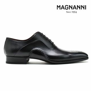 マグナーニ(MAGNANNI)の【NEGRO】マグナーニ ドレスシューズ メンズ ビジネスシューズ メダリオン 内羽根式 オパンカ 革靴 ブラック 黒 MAGNANNI【送料無料】(ドレス/ビジネス)