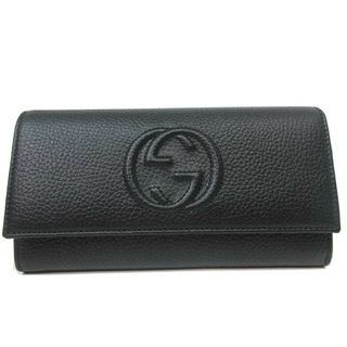 グッチ(Gucci)のGUCCI 長財布 598206 A7M0G 1000 (ブラック)(財布)