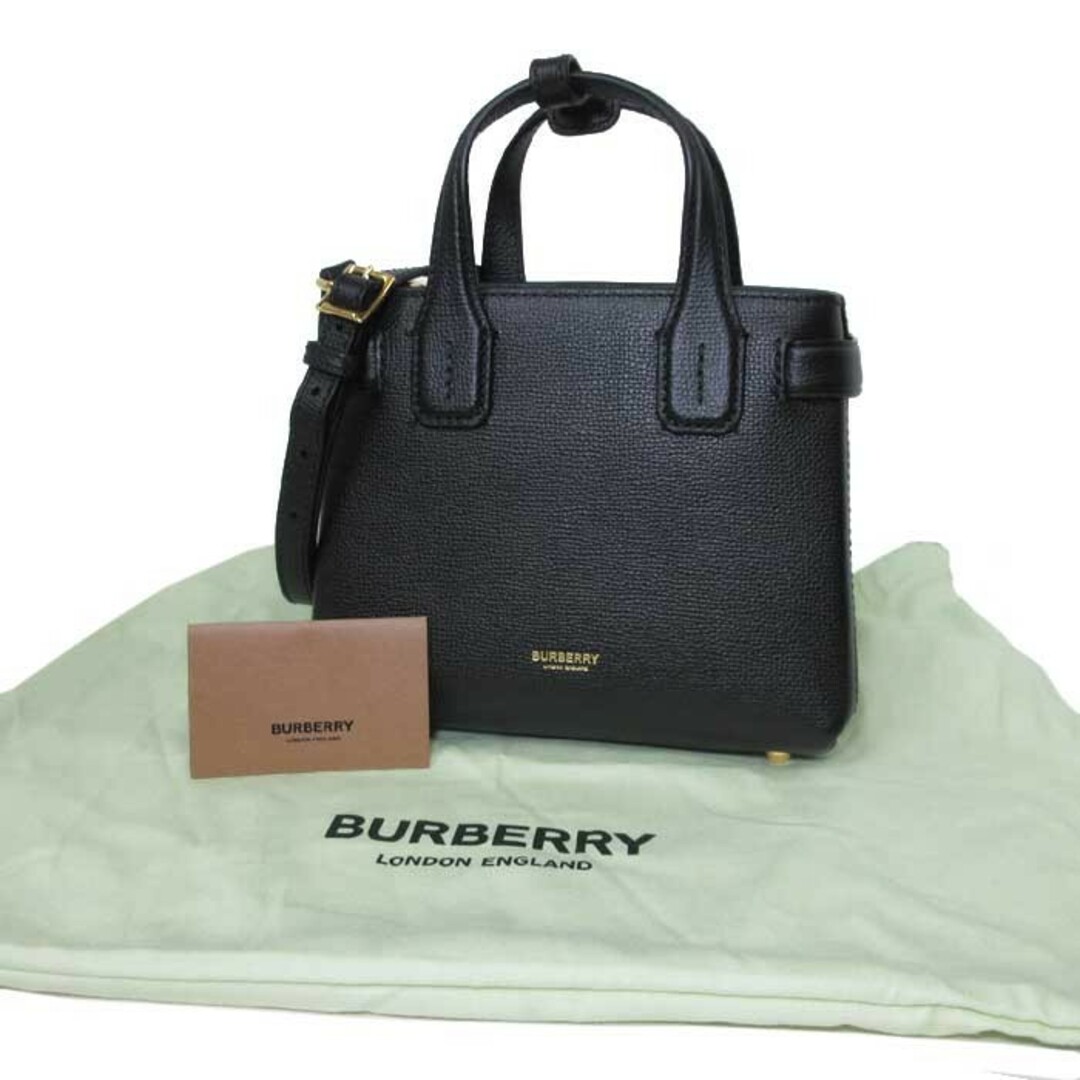 BURBERRY(バーバリー)のバーバリー ハンドバッグ 8067050 BLACK レディースのバッグ(トートバッグ)の商品写真