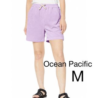 オーシャンパシフィック(OCEAN PACIFIC)のOP コーデュロイ　Mサイズ　パープル　ボードショーツ ショートパンツ(水着)