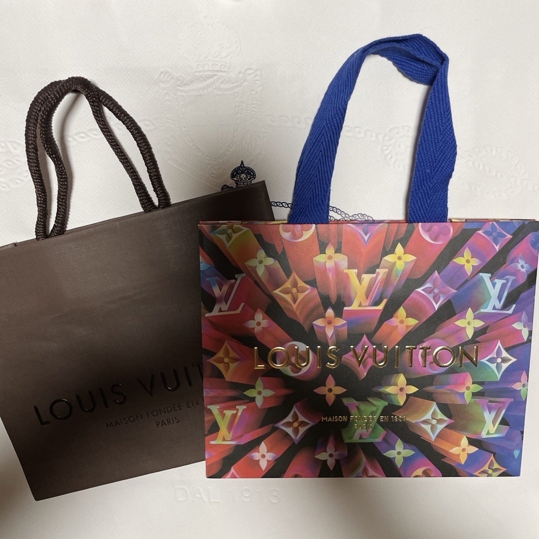 LOUIS VUITTON(ルイヴィトン)のルイヴィトンショッパー2枚セット レディースのバッグ(ショップ袋)の商品写真