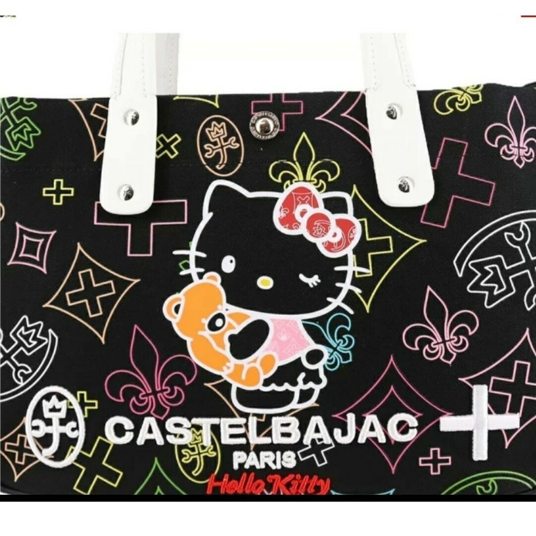 CASTELBAJAC(カステルバジャック)の数量限定品！！新品　カステルバジャック×ハローキティ　コラボ　2wayバッグ　大 レディースのバッグ(ショルダーバッグ)の商品写真