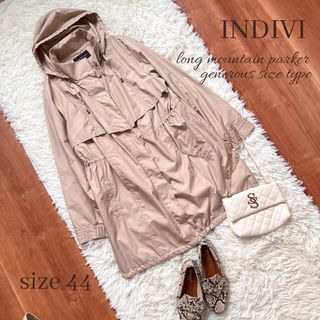 INDIVI - INDIVI インディヴィ ベスト 15(XXL位) マスタード 【古着