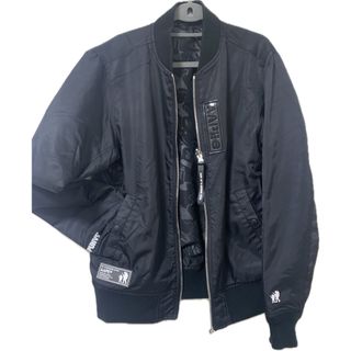 エーエイプバイアベイシングエイプ(AAPE BY A BATHING APE)のAAPE MA-1 リバーシブル　ジャケット(ミリタリージャケット)