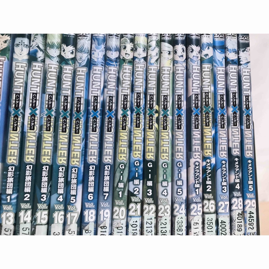 HUNTER×HUNTER ハンター×ハンター』DVD 全49巻セット 全巻の通販 HUNTER×HUNTER ハンター×ハンター』DVD 全49巻セット 全巻の通販