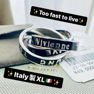 ヴィヴィアンウエストウッド(Vivienne Westwood)の超レア/イタリア製Viviennewestwood/三連リング(リング(指輪))