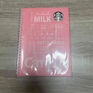 スターバックス(Starbucks)のスターバックス　キャンパスリングノート　ピーチピンク(ノート/メモ帳/ふせん)