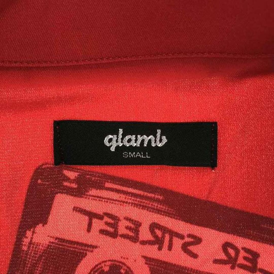 glamb(グラム)の【新品】  glamb / グラム | カセット オープンカラーシャツ | S | レッド | メンズ メンズのトップス(Tシャツ/カットソー(七分/長袖))の商品写真