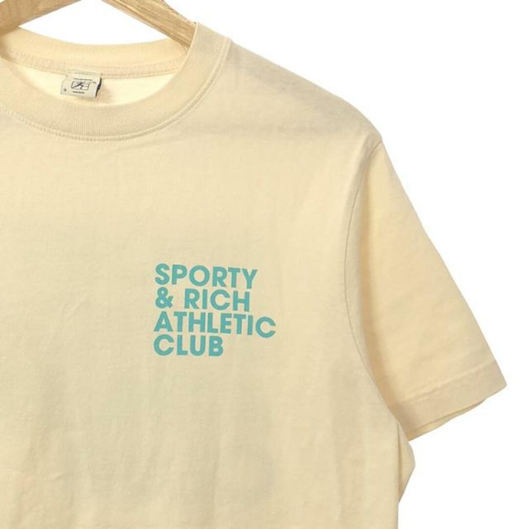 SPORTY&RICH / スポーティーアンドリッチ | EXERCISE OFTEN T SHIRT Tシャツ | S | クリーム | レディース レディースのトップス(Tシャツ(半袖/袖なし))の商品写真