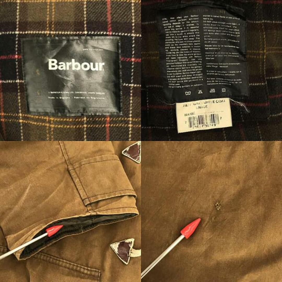 Barbour(バーブァー)のBarbour / バブアー | 00s A871 WAX DUFFLE COAT ワックス ダッフルコート | L | ブラウン | メンズ メンズのジャケット/アウター(その他)の商品写真