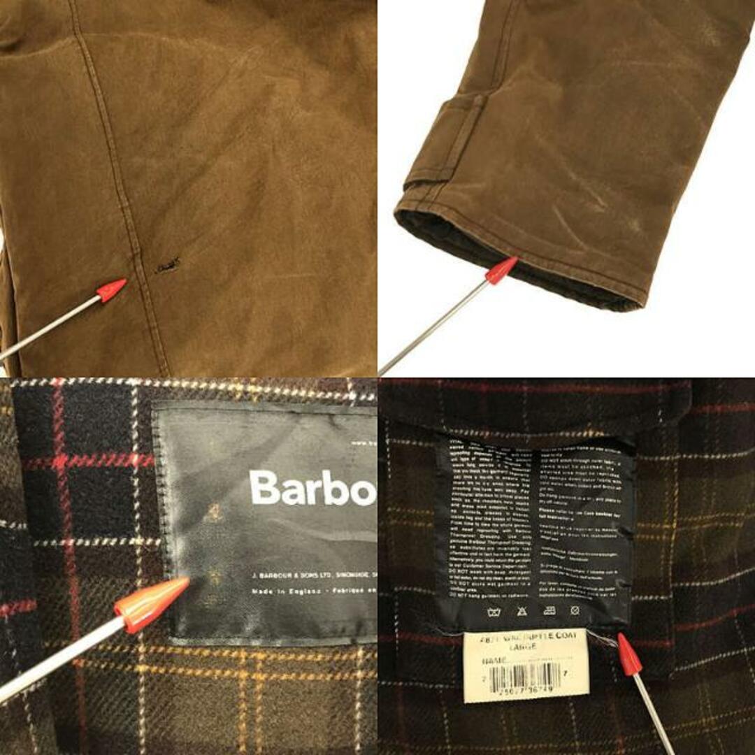 Barbour(バーブァー)のBarbour / バブアー | 00s A871 WAX DUFFLE COAT ワックス ダッフルコート | L | ブラウン | メンズ メンズのジャケット/アウター(その他)の商品写真