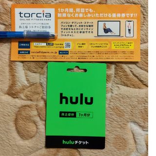 hulu チケット　フールー　株主樣 トルチャご招待券(その他)