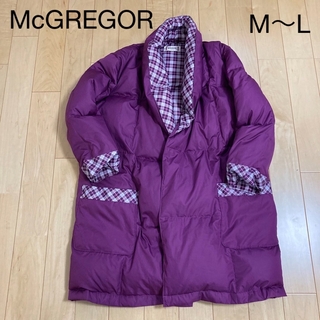 マックレガー(McGREGOR)のマクレガー　レディース　ML ダウン　ハンテン　ジャケット　上着　ホームウエア(ルームウェア)