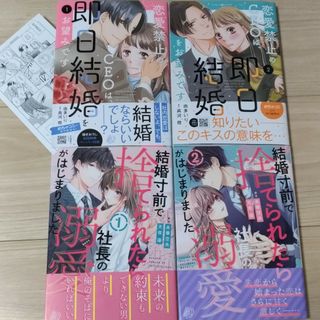 恋愛禁止のＣＥＯは、即日結婚をお望みです(女性漫画)