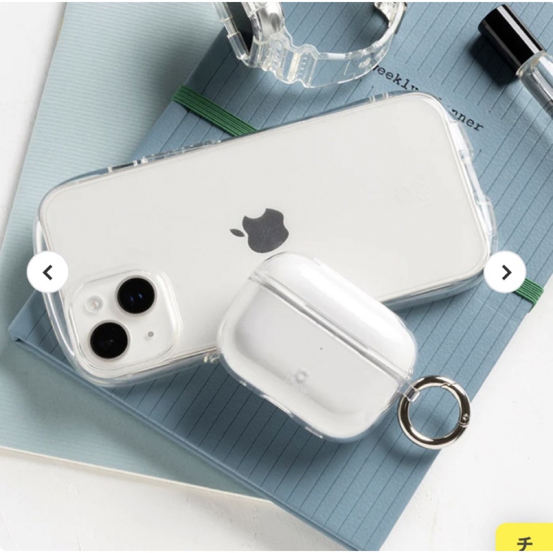 Hamee(ハミィ)のiFace クリアケース AirPods 第3世代　新品未使用　未開封品 スマホ/家電/カメラのオーディオ機器(ヘッドフォン/イヤフォン)の商品写真