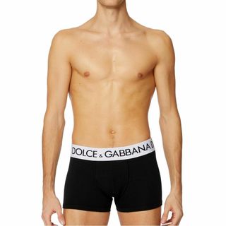 ドルチェアンドガッバーナ(DOLCE&GABBANA)の送料無料 2 DOLCE&GABBANA ドルチェ＆ガッバーナ M4B97J ONN97 N0000 ボクサーパンツ アンダーウェア size 3(ボクサーパンツ)