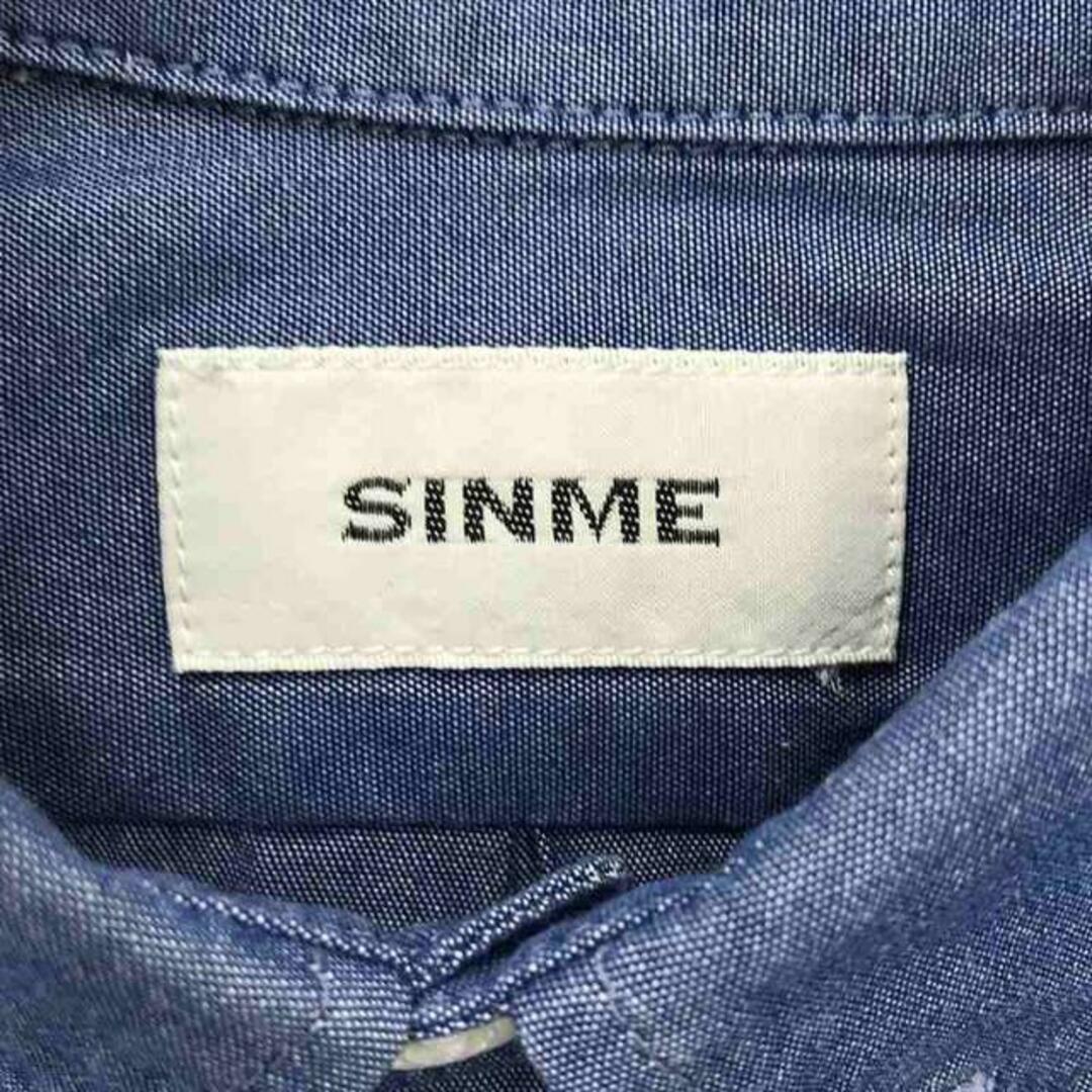 SINME / シンメ | ダンガリークロス ボタンダウンシャツ SINME / シンメ | ダンガリークロス ボタンダウンシャツ