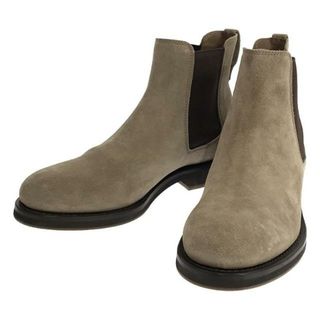 ブルネロクチネリ(BRUNELLO CUCINELLI)の【美品】  BRUNELLO CUCINELLI / ブルネロクチネリ | スエードレザー サイドゴアブーツ | 42 | ベージュ | メンズ(ブーツ)