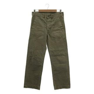 ダブルアールエル(RRL)のRRL / ダブルアールエル | 13スターボタン ヘリンボーン ミリタリー ベイカーパンツ | 27 | カーキ | メンズ(その他)