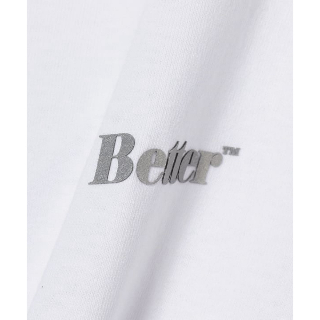 【新品】Better Gift Shop リフレクターマイクロロゴTシャツ メンズのトップス(Tシャツ/カットソー(半袖/袖なし))の商品写真